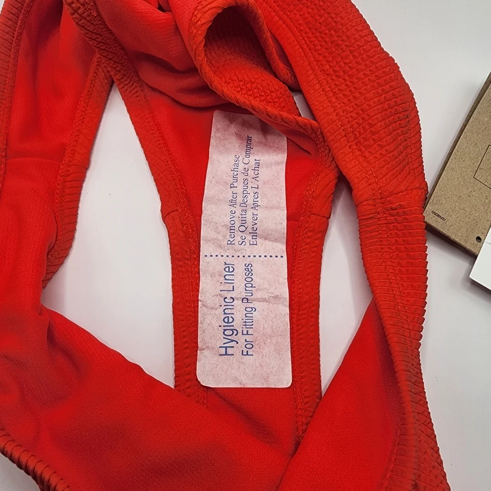 Nike Swim‎ Red Bikini Bottom Nwt Size Large